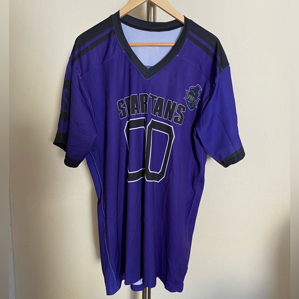 SPARTANS “Cassidy 00” Purple Jersey Size XL